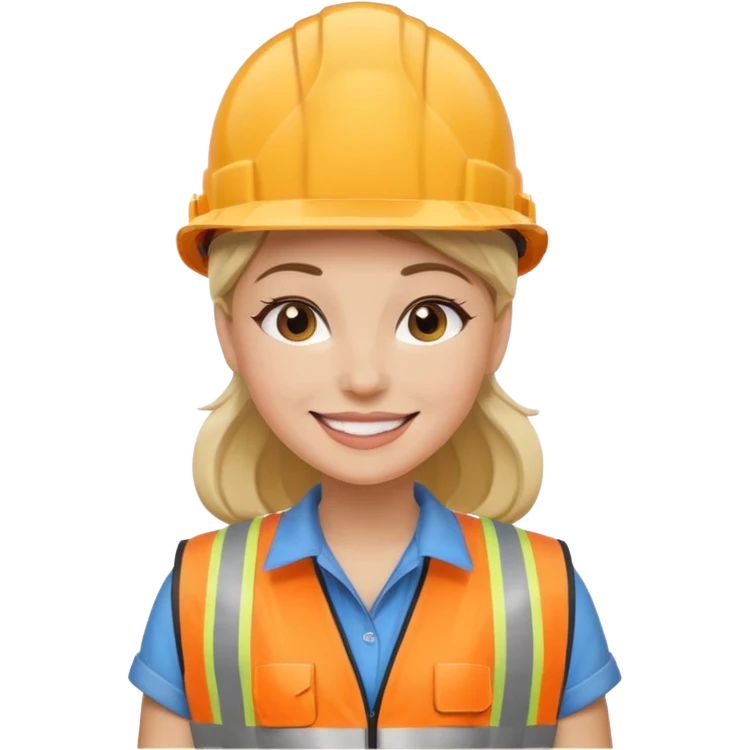 woman under construction emoji