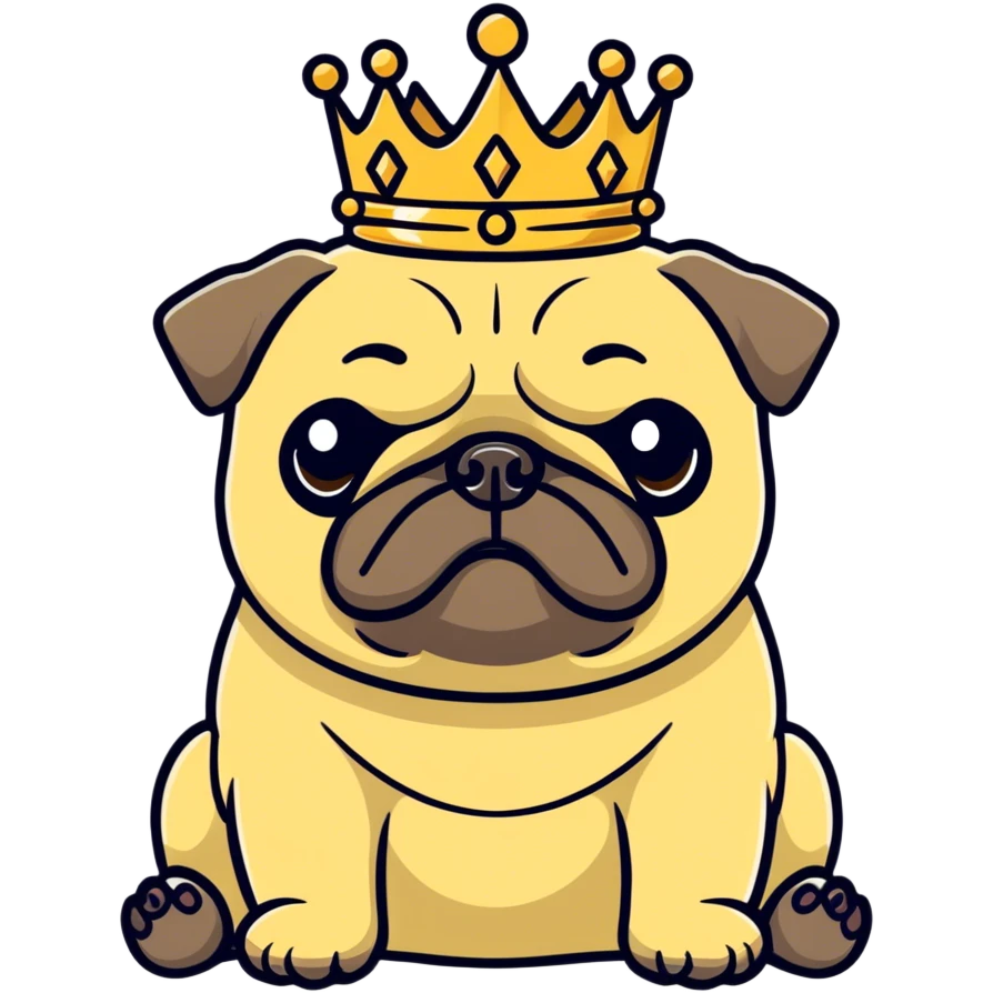 Pug emoji