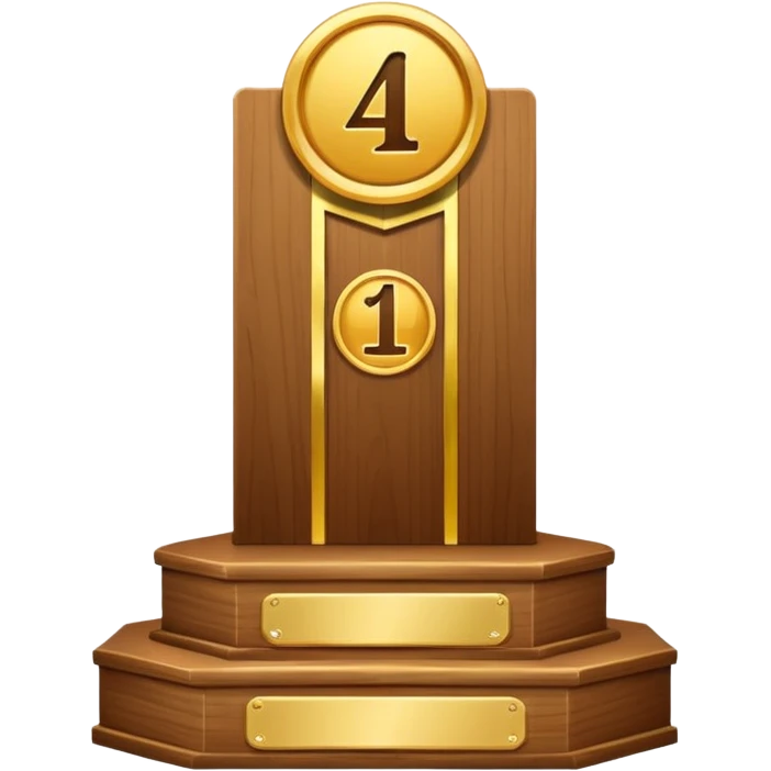 1st place podium emoji