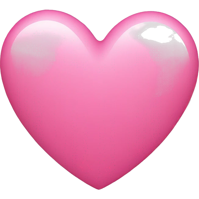 Pink heart emoji