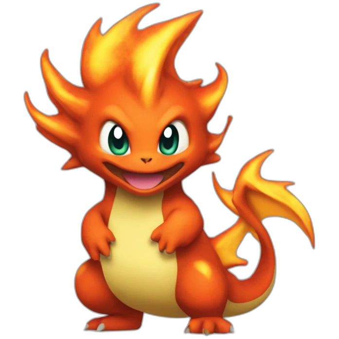Dracaufeu pokemon emoji