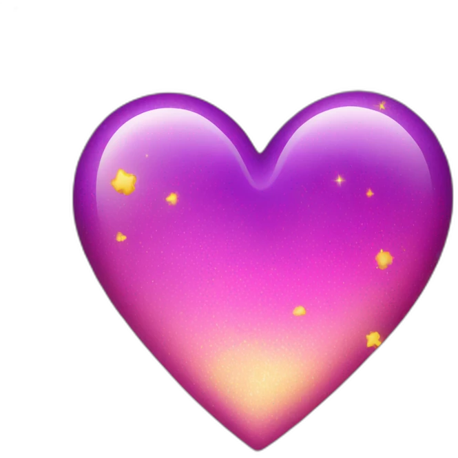 pink-and-purple-heart-with-yellow-sparkles emoji