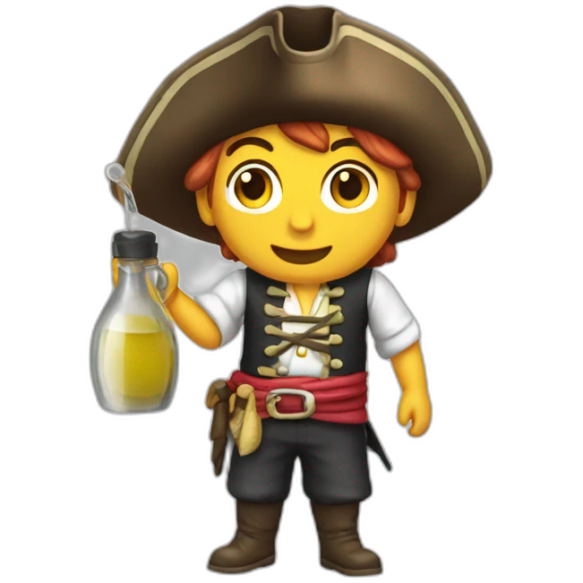 Cocinero pirata emoji