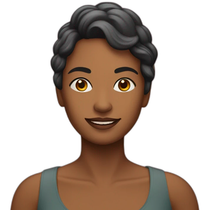 uma mulher ccanasada emoji