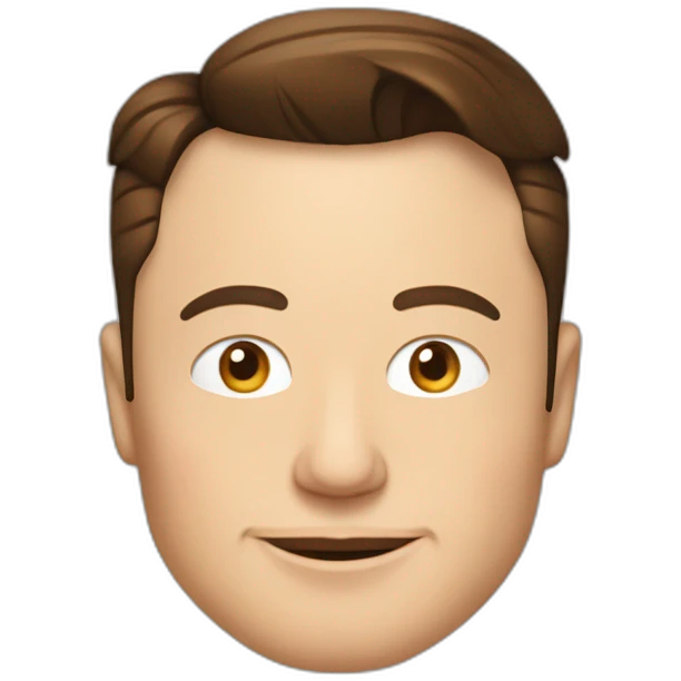 Elon musk qui boi du caffe emoji