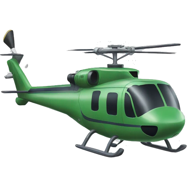 helicopter emoji