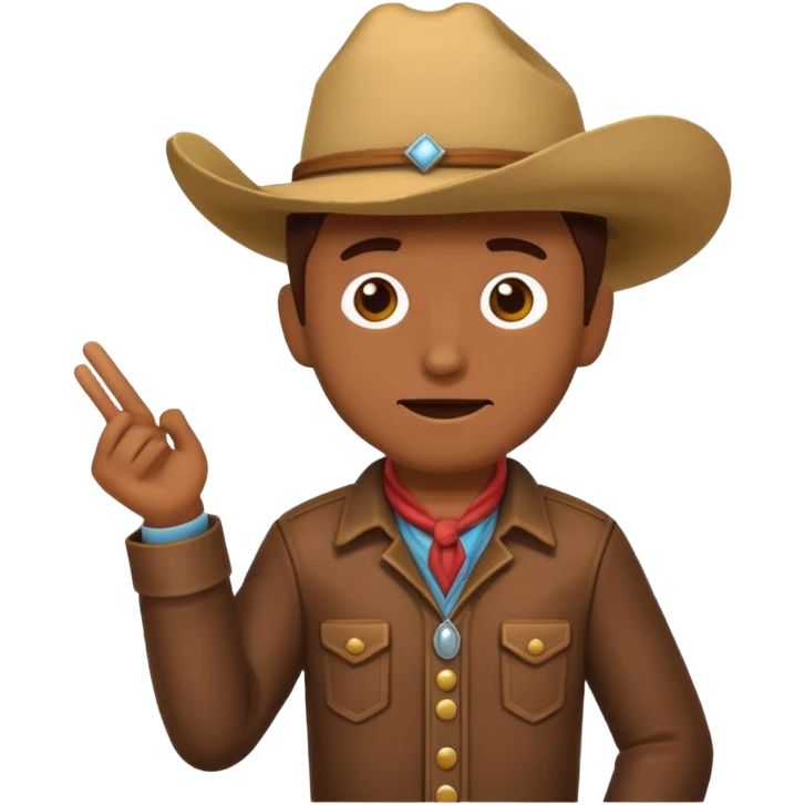Slack emoji cowboy developer going crazy with deploy to master emoji