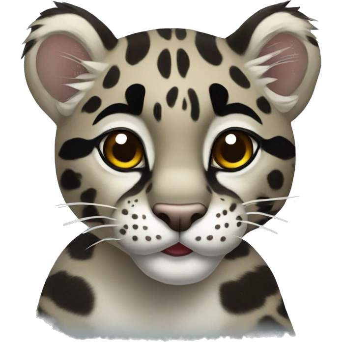 clouded leopard emoji