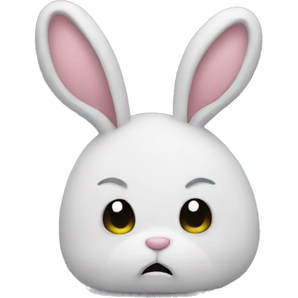 Sad bunny emoji