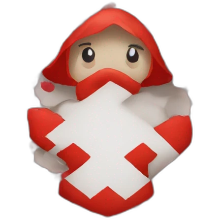 red cross emoji