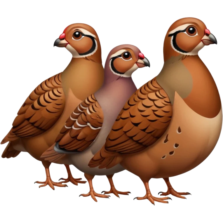 um bando de perdizes  emoji