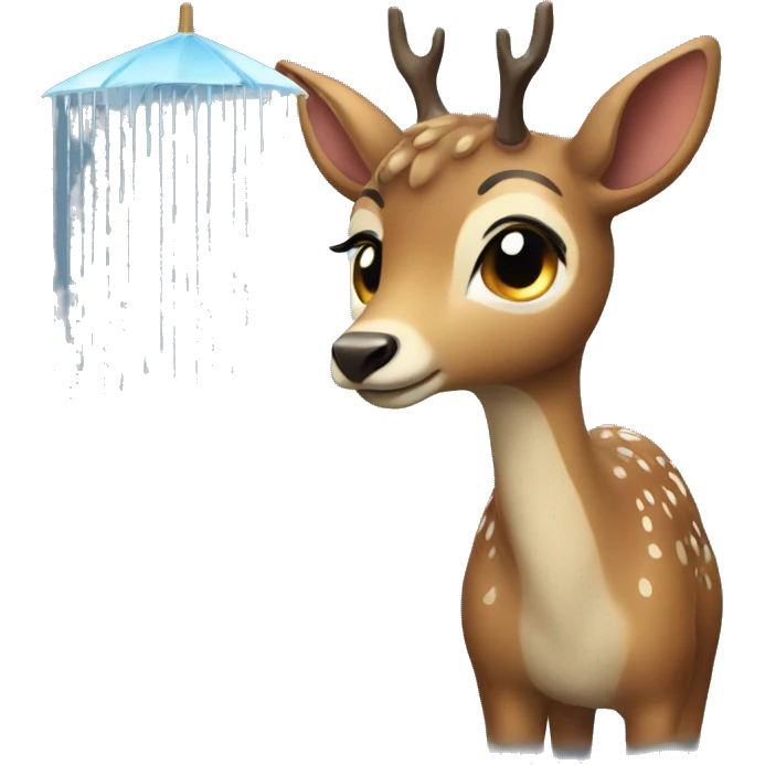 Rain deer  emoji