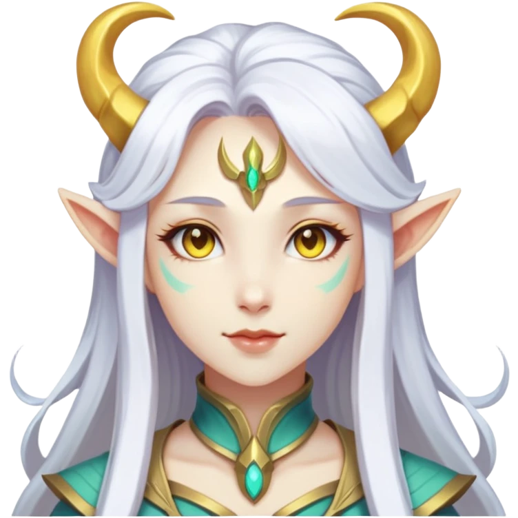 Soraka from League of Legends emoji