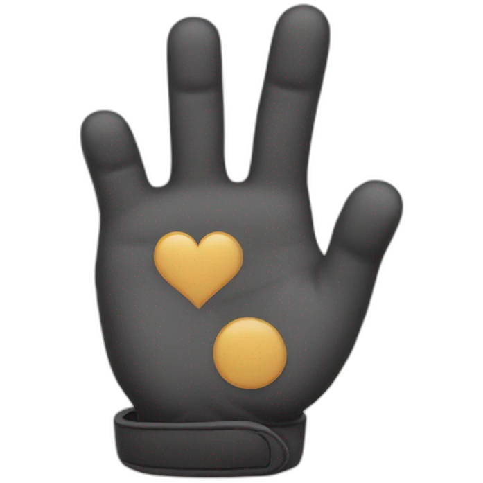 Cœur mains emoji