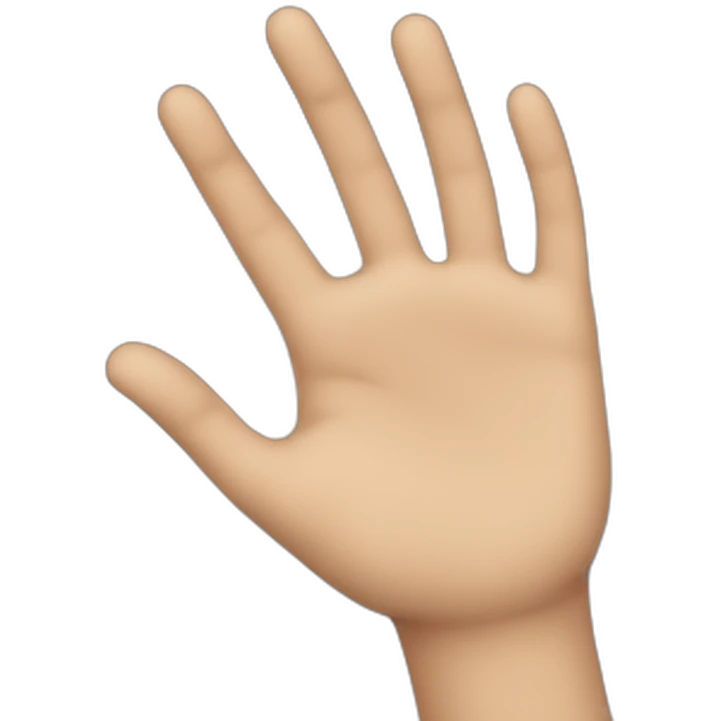 hand vertikal emoji