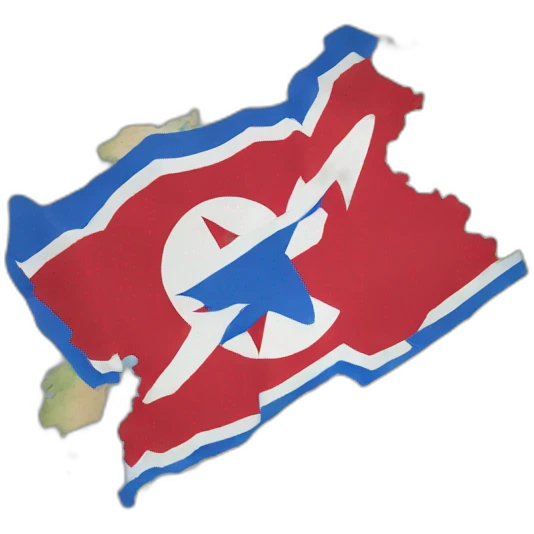 North Korea flag map emoji