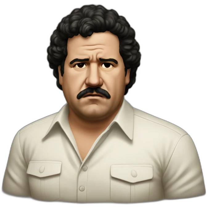 Sad Pablo escobar emoji