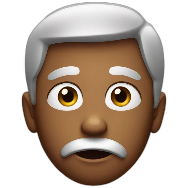 confused face emoji