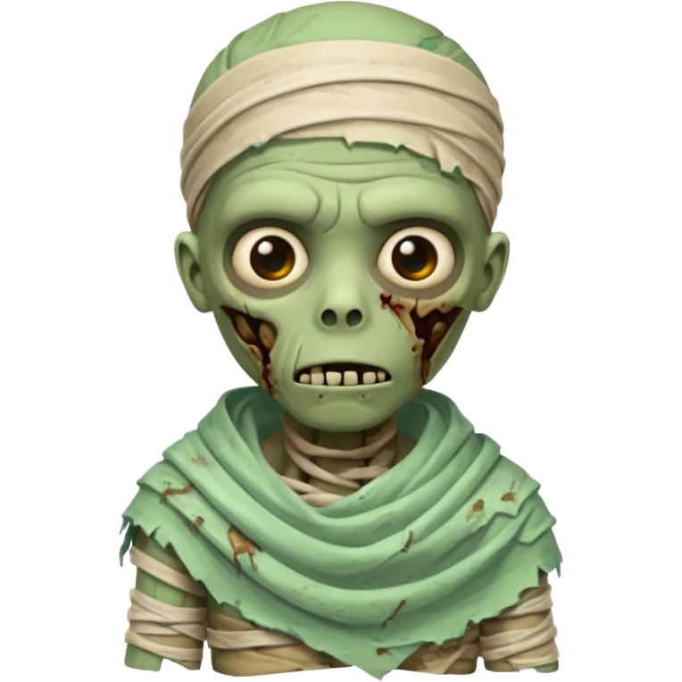 zombie mummy child
 emoji