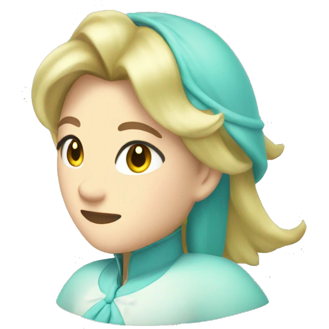 ROSALINA head  emoji