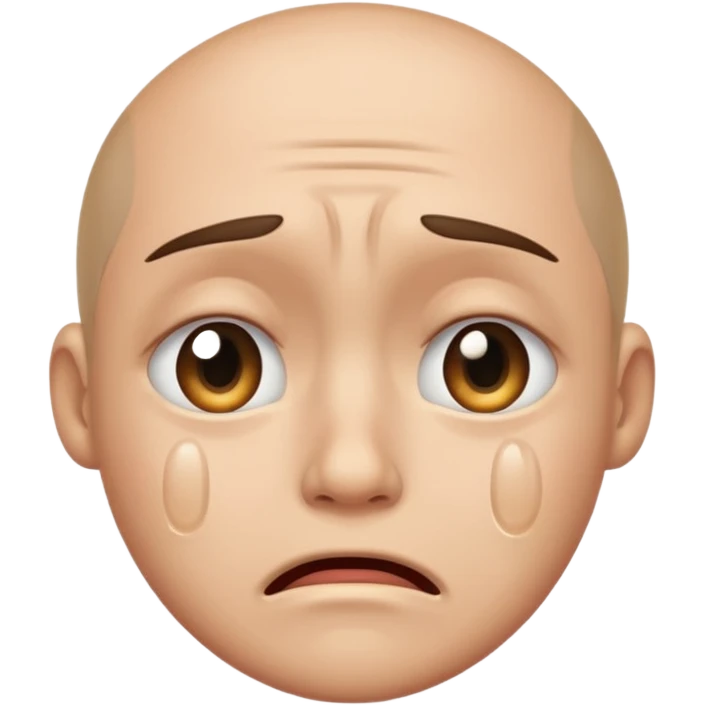 crying face emoji, expressive and clear emoji