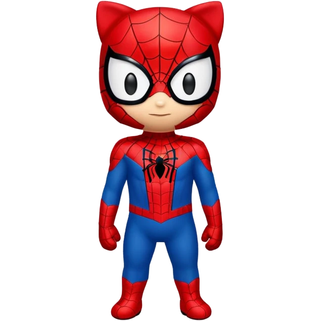 hello kitty spiderman emoji