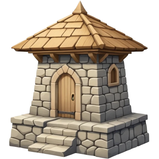 guard post near palace gates emoji