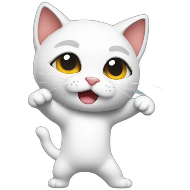 Dab kitty emoji