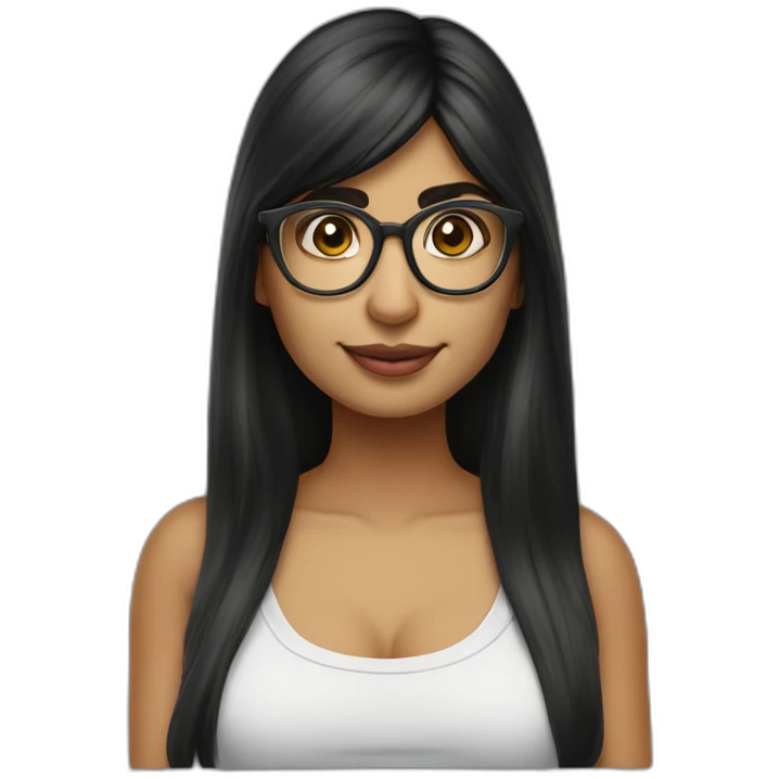 Mia khalifa habillée emoji