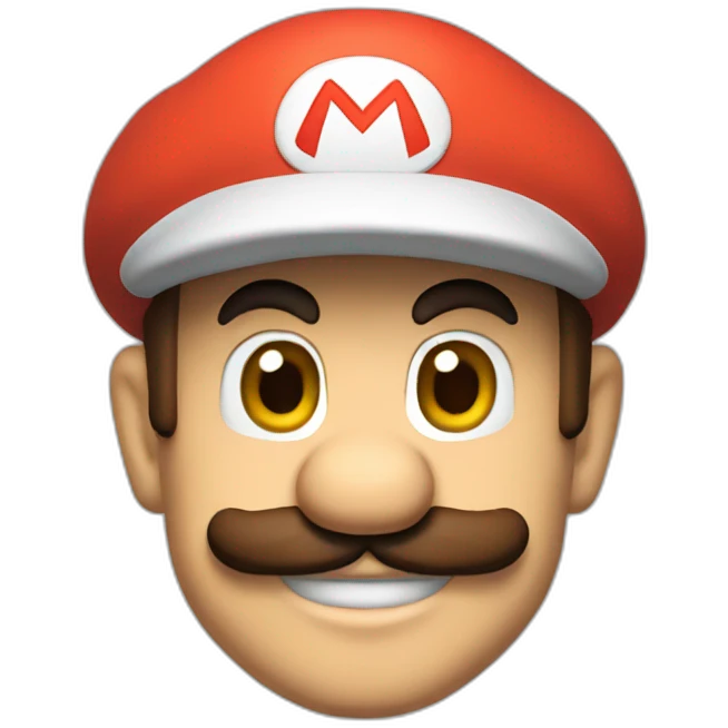 Super mario sticker emoji