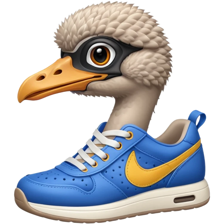  ostrich-in-sneakers emoji