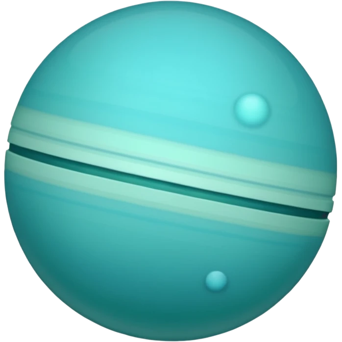 planet uranus emoji which is copayable with rings like saturn but vertical 90 you know right emoji