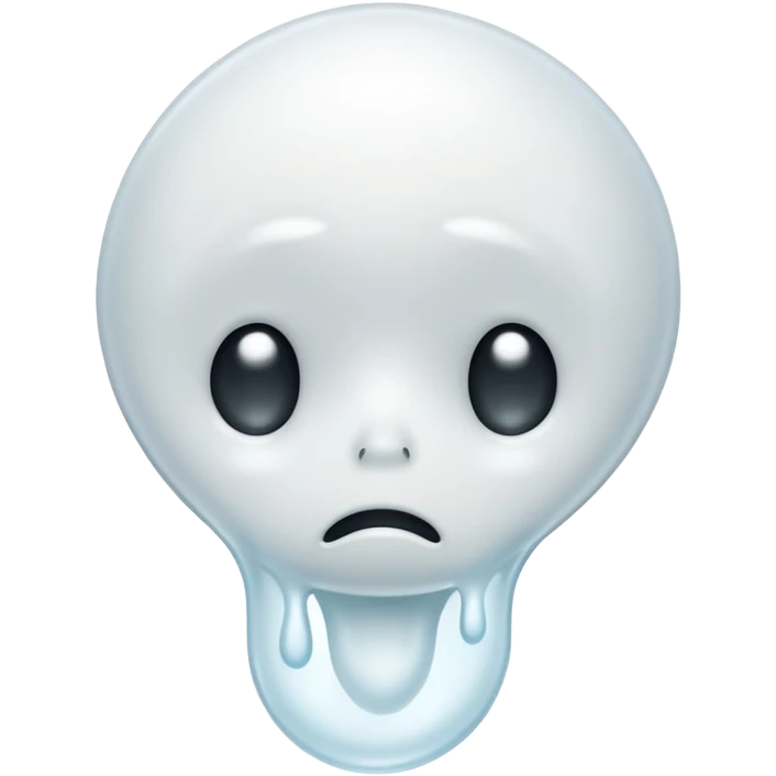 Sad sperm crying  emoji