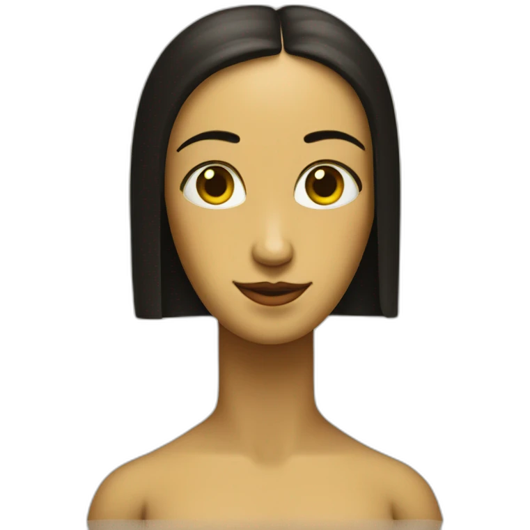 naked Mona Lisa emoji
