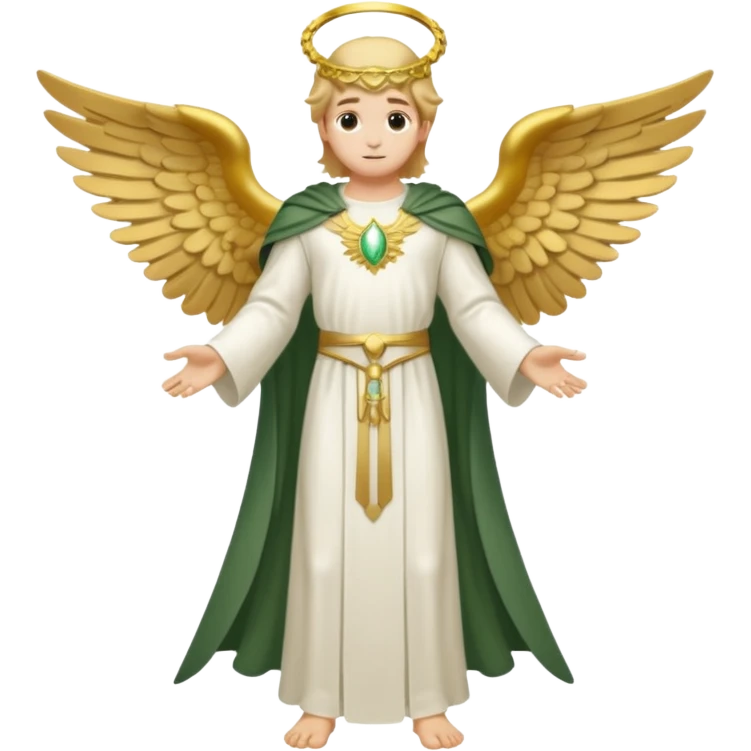 Archangel Raphael full body emoji