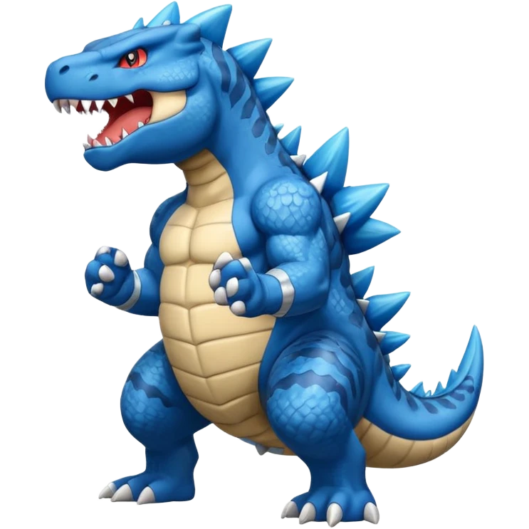 Feraligatr (full body) emoji