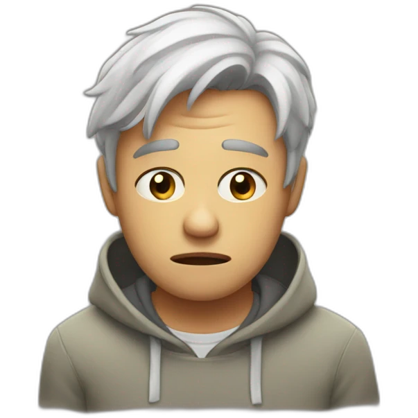 sad at home emoji