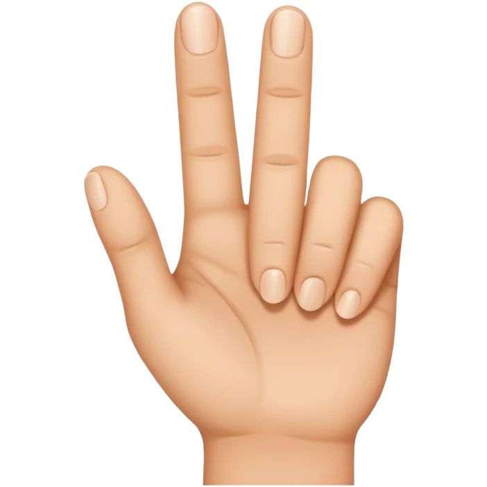 index finger emoji