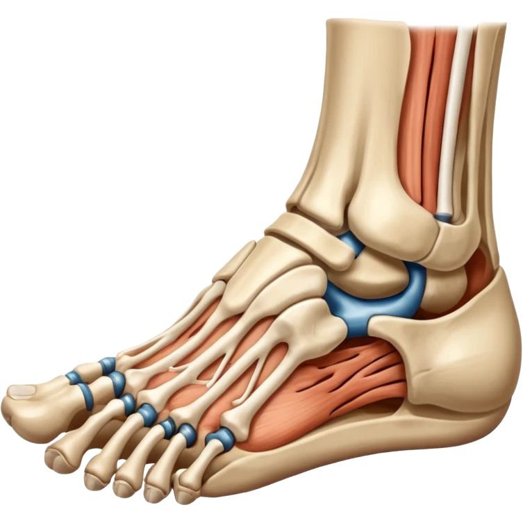 Anatomical foot emoji