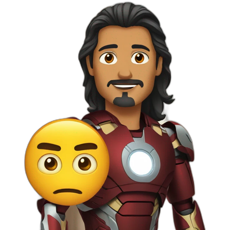 ironman in indian family serial emoji