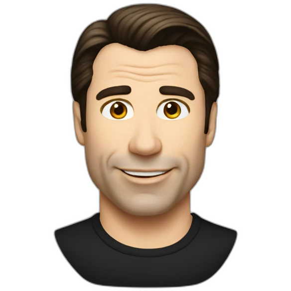 john travolta forward emoji