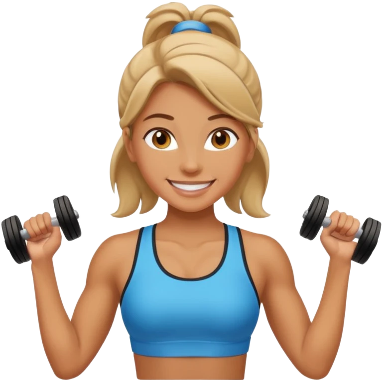 Gym girl emoji