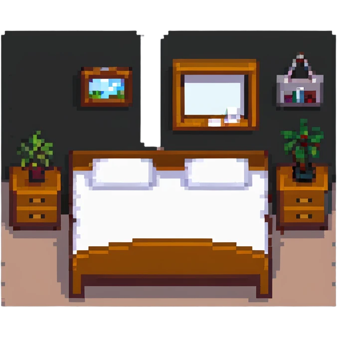 small bedroom with cute decor, cozy space aesthetic, pastel colors, plush toys, charming details emoji