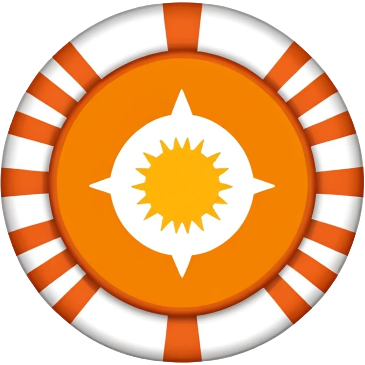 Orange Cherokee flag emoji