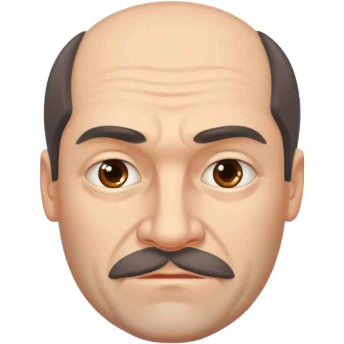 big russian man thick jawed emoji