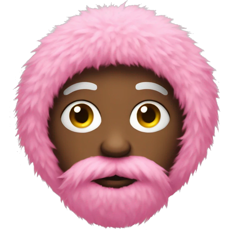 guy in a pink furry suit emoji