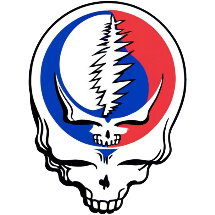 Grateful Dead Steal your face emoji