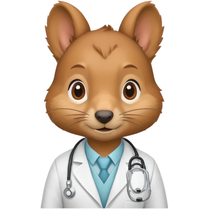 Squirrel Doctor emoji