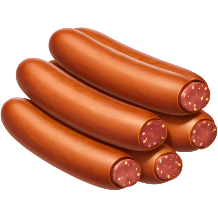 Smoked sausage emoji
