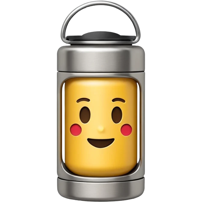 Emoji termo stanley minimalista emoji
